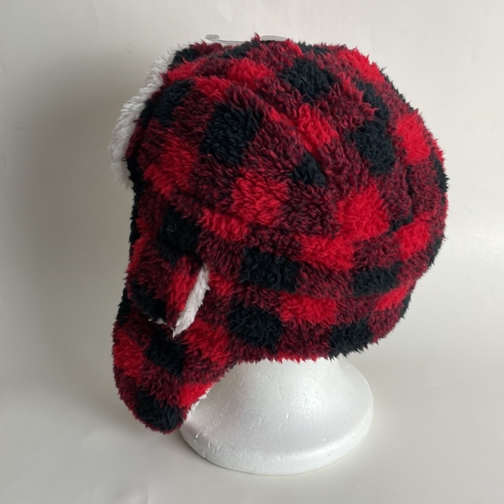 Gap Kid Buffalo Plaid Bomber Hat - Picture 6 of 7